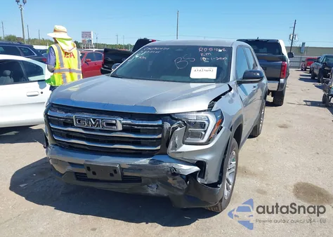 2026 GMC Terrain Fwd Elevation from USA, damaged, VIN 3GKALMEG6TL142261